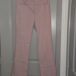 New York & Company Pink Boot Cut Flare Pants